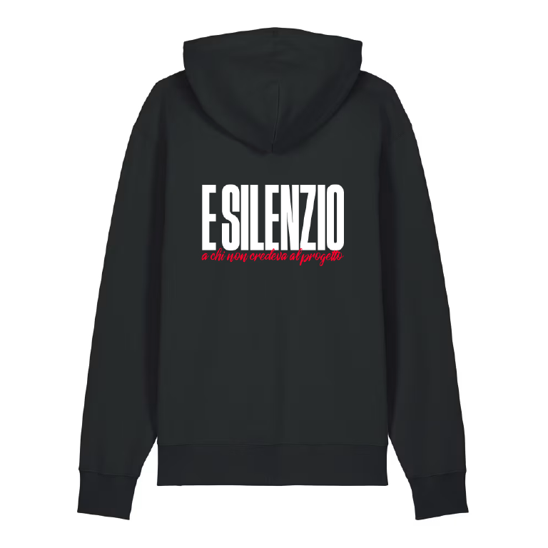 HOODIE "ESPERIENZE D.M." BLACK