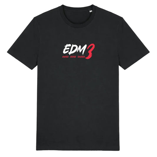 T-SHIRT " ESPERIENZE D.M. 3" BLACK